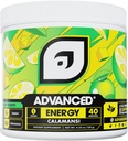 Advanced Energy - Energy Boosting Formula dengan Electrolytes for Hydration - L- Theanine to Combat Jitters - Sugar Free & Keto Friendly - No Maltodextrin (40 Servings) (Calamansi)