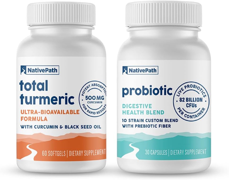 NativePath Ambil Bersama Bundle, Probiotik dan Turmeric 30 Hamba