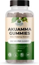 Amazing Botanicals Akuamma Gummies - Potency Daily Wellness Gummy, Vegan, Non-GMO, Gluten- Free Herbal Supplemen - 250MG Per Gummy with Natural Wild Berry Flavor (30 Count)