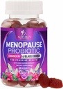 Suplemen Menopause bagi Perempuan - 3 Miliar CFU Natural Menopause Relief untuk Mild Hot Flashes & Night Sweats, PH, Haminal Health Progrees for Women Gummy, Probiotic Suplemen - 60 Gummies