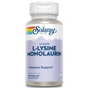 SOLARAY L-Lysine Monolaurin Support Ammune, 1: 1 Rasio for Immune System Fungsi, 500 mg Setiap, 60 Hari Uang Jaminan, 30 Hamba, 60 VevCaps