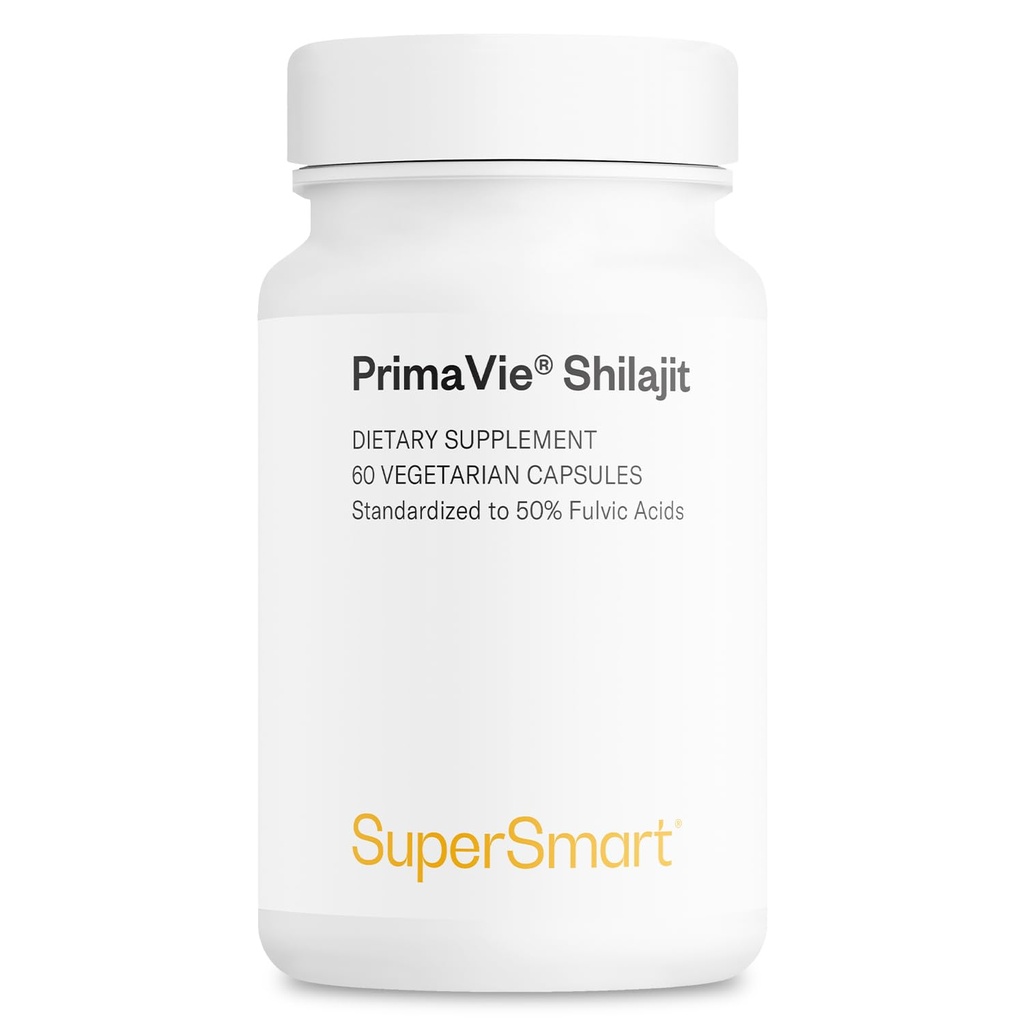 Supersmart - Super Shilajit 500mg per day (High Potency)
