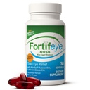 Fortifeye Focus Eye Care Suplemen 30 Softgel Capsules - Triple Carotenoid termasuk Astaxanthin, Lutein, dan Wexanthin Suplemen, Eye Vitamin, Support Mata Fatigue dan Blue Light Protection