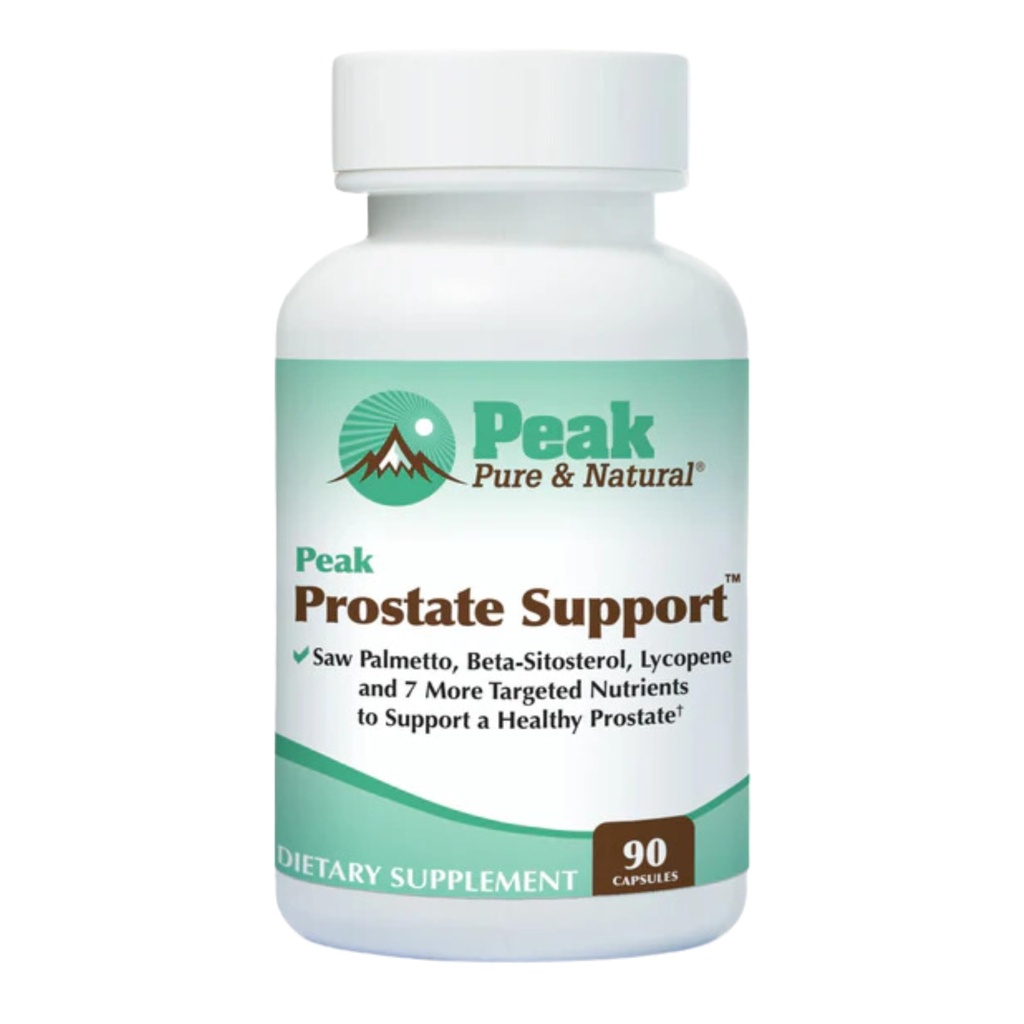 Peak Prostat Suplemen Alami Prostate untuk Pria dengan Saw Palmetto, Beta- Sitosterol, Lycopene dan 7 Targeted Nutrients - Promes Kesehatan dan Kesehatan Tract Urinary (90 Capsules)