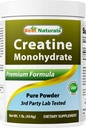 Terbaik Creatine Monohydrate 1 Lb Pure Powder (1 LB (Paket 1)))