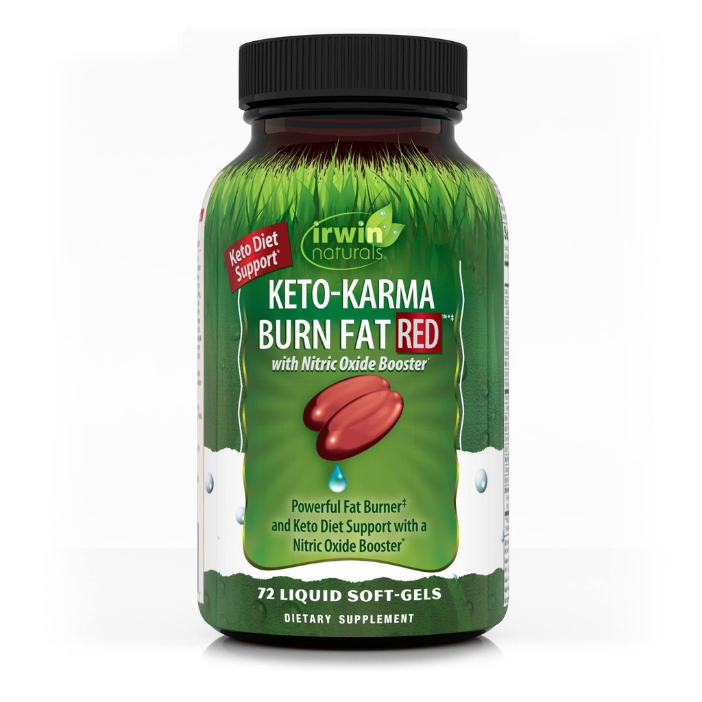 Irwin Keto- Karma Burn Fat Red 72 Sgels
