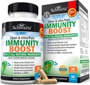 Imunity Boost Suplemen dengan Elderberry, Vitamin A, Echinacea & Zinc + Vitamin C 1000mg Capsules dengan Zinc, Rose HIPS & Bioflavonoid