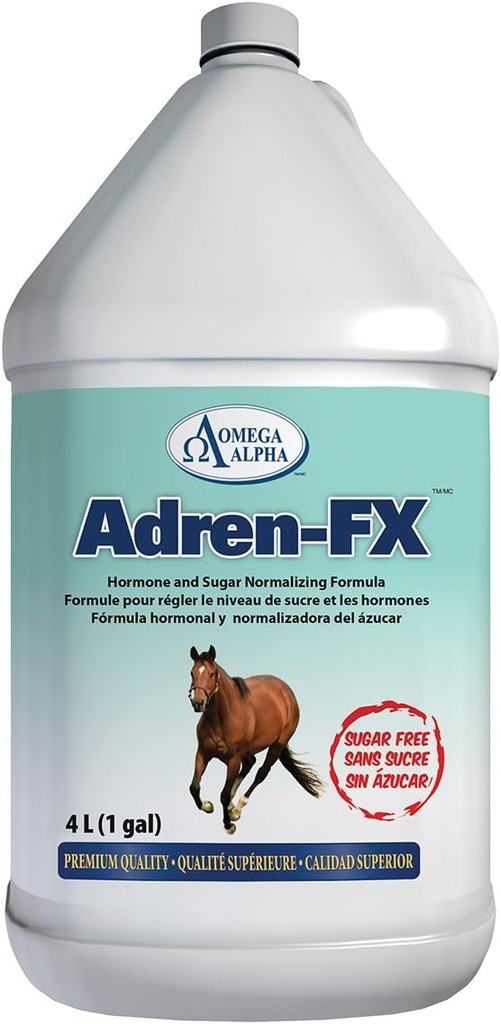 Omega Alpha Adrenal- Fx cushings Formula Gallon (128 ons)