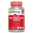 Nasi Merah dan Yeast Merah ditambah KoQ-10 & No- Flush Niasin B-3, Jantung Sehat & Cardiovaskular Dukungan, Tanpa-Irrinin Bebas, Jaminan Uang 60 Hari, 100 Hamba, 100 VexCaps