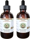 Feverfew Alcohol- Free Liquid Extract, Organic Feverfew (Tanacetum parthenium) Dry Herb Glycerite Hawaii Pharm Natural Herbal Supplemen 2x4 oz