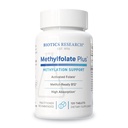 Riset Biotika METHYLFOLATE Plus ™ Methylfolat, Bioactive Folate + B12, Supports Cardiovascular Health, Nerve Health, Methylation Support, Homesteine Levels. 120 Tablet