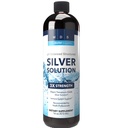 Alkaline Structured Silver Liquid Supplemen 30plm - Imune dan Gut Health Support - Ekstra Kekuatan Struktur Suplemen Mineral Perak - Dibuat di USA (16 oz)