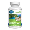 Energize Oyster Extract Supplement for Men & Women - Zinc, Taurine, Acids Amino - Support Energy and Wellsness, Productured in USA, 500 mg, 60 Vegetable Capsules.
