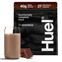 Huel Black Edition 124; Chocolate 40g Vegan Protein Powder 124; Nutritional Complete Meal 124; 27 Vitamin dan Mineral, Gluten Free 124; 17 Servings