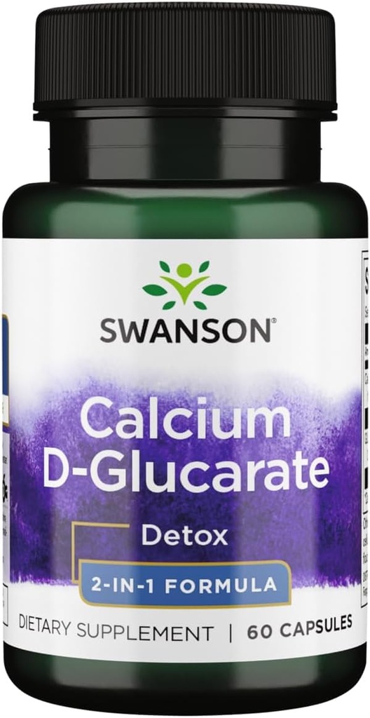 Swanson Calcium D- Glucarate 250 Miligram 60 Capsules