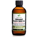 Oil Benih Hitam Organik - USDA Tersertifikasi Dingin Botol Kaca Lebih dari 1,5% Thymoquinone 3X Kekuatan Hitam Cumin Nigella Bukan-GMO 100% Minyak Blackseed Murni (4oz Glass Bottle)