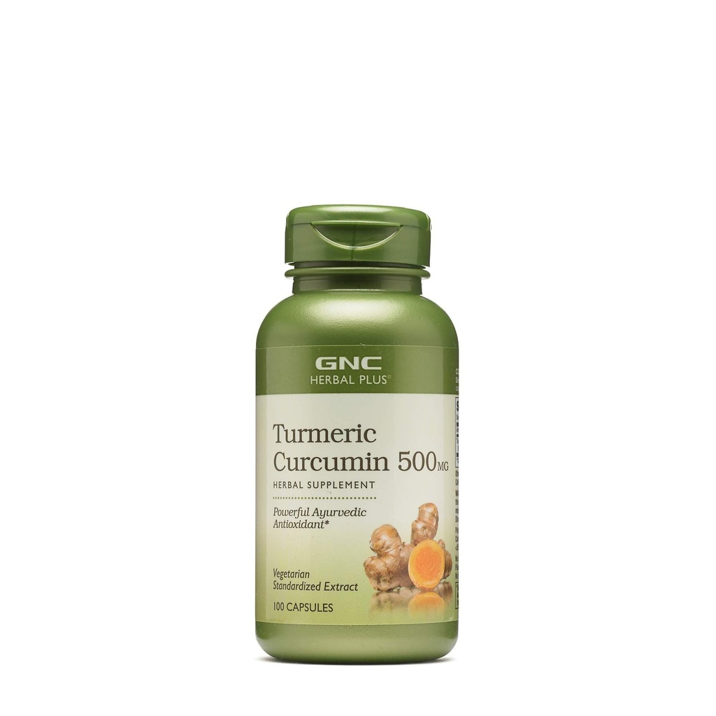 GNC Herbal Plus - Turmeric Curcumin 500mg 100 kapsul