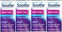 SootheEyeOquatheBausch & Lomb, Lubricant Relief for Dry Eyes, Moisturizing & Comforting Nighttime Dry Eye Therapy, Sutable for Sensitive Eyes, Preservative Free, 3.5 g - 4 Pack