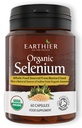 Selenium Organik 200 mcg dengan Iodin dan Silica Semua dari Sertifikasi Seluruh Makanan Organik - Dua Bulan Supply