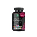 Multi Collagen Pill - Biotin 10.000mcg, Kertin & Hyaluronic Acid - Hair Growth - Hair Skin & Nails Vitamin Blocker - Vitamin E Folic Acid Pumpkin Mems, Saw Palmetto 60 Vegan Capsules