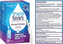 TheraTears Dry Eye Therapy Lubricating Eye Drops for Dry Eyes, Preservative Free eye drops, 30 Single- Gunakan Vials (3 Pack)