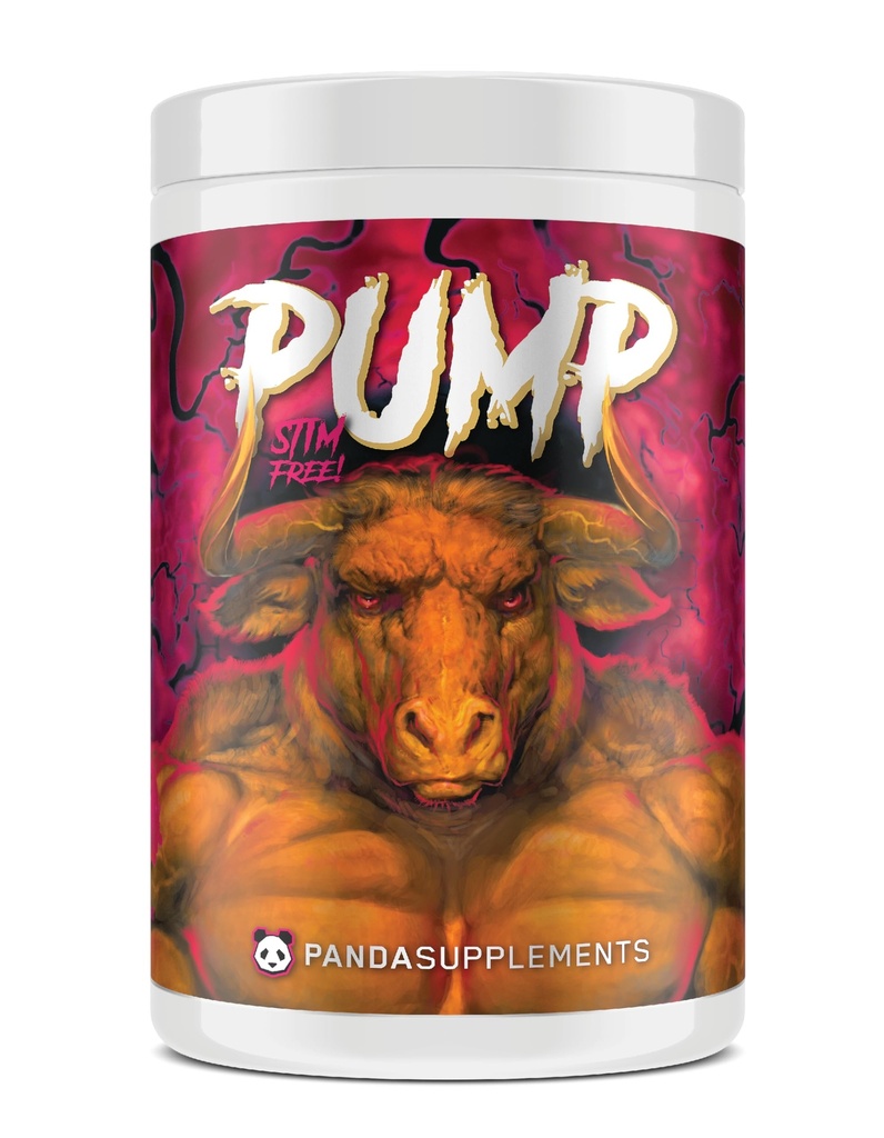 Pompa Panda Bio Labs Bawah Tanah: Stimulant-Free Pre-Workout, No-Clump Formula w / 10G L-Citrulline Melayu, Alpha GPC, Lions Mane, CognatiQ ™, AgretoPump ™ 40 Scoops (Sweet Black Cherry)