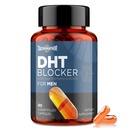 DHT Blocker for Men with Saw Palmetto & Biotin, Hair Growth Formula in Liquid- Filed Kapsul, Sules Rambut, Pertumbuhan Rambut Vitamin, Campuran Proprietary Herbal - 90 Capsules (1 Botol)