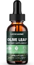 1 Pack 1000MG Olive Leaf Extract - Ekstrak Minyak Zaitun Organik Menjatuhkan Pengaruh Pengaruh untuk Penangguhan Lebih Baik - Imune & Heart Dukungan Gluten- Bebas, Non-GMO, Vegan, 2 Fl Oz