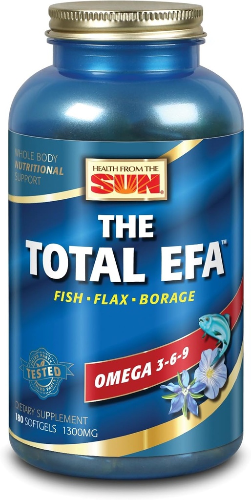 Kesehatan dari The Sun Total EFA, 180 Softgels