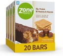 ZonePerfect Protein Bars, 13g Protein, 16 Vitamin & Minemins, Protein Snack, Fudge Graham, 20 Bars