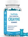Creatine Gummies Monohydrate, Chewable Creatine Monohydrate, Muscle Boost, Energy Boost, Pre- Workout Bursts, Vegan, Muscle Growth Support, Recovery & Performance, Gluten Free