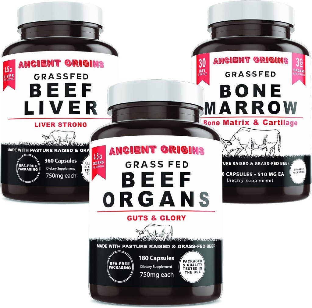 Origins Starter Pack Kuno: Grass Fed Liver, Organ dan Marrow