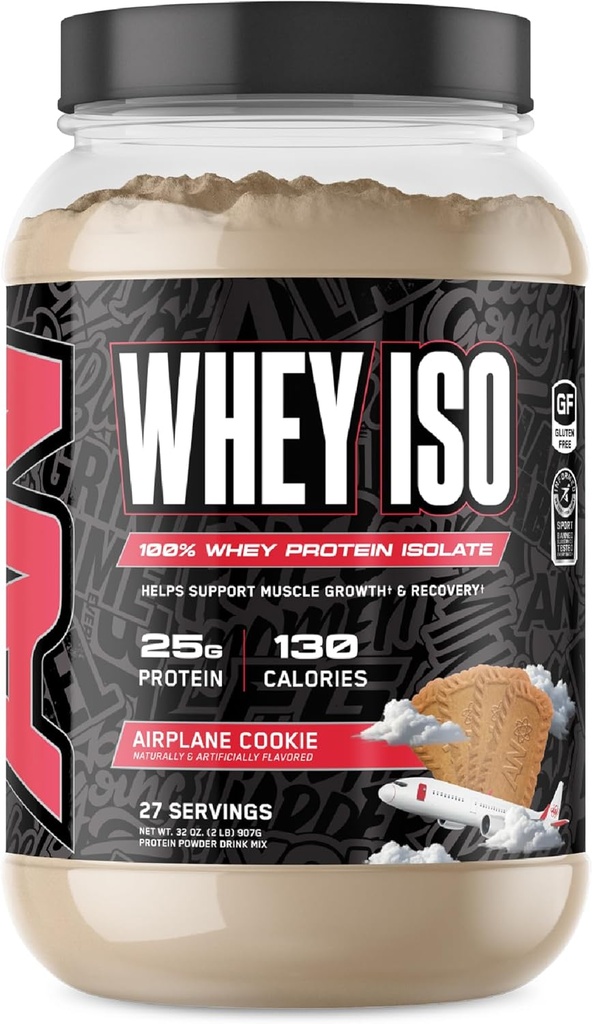Semua Black Everything 25g Whey Protein Powder 124; Pesawat Cookie: 124; 27 Pelayan: