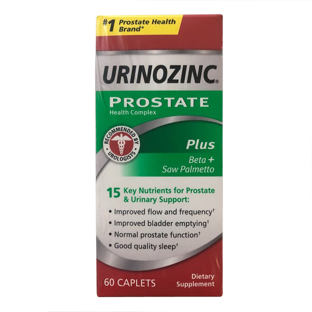URINOZINC PROSTATE Health Complex Plus Beta + Saw Palmetto 60 capLETS
