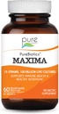PURE ESSENCE LABS Maxima Progitima 100 Milyar CFU - Pria & Women Probiotic Suplement for Better Divalry - 15 Strains for Imune Dupport and Digetical Health (60 Capsules)