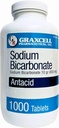 Sodium Bicarbonate Tablet 126; USP 650mg (10 Grains): Relief of Acid Indibubble, Heartburn, Sour Stomach & Upset Athomach 124; Ginjal Kesehatan 124; 1000 Count