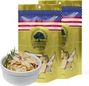 2 Bags American Ginseng Slices dari Wisconsin, DOL American Wisconsin Ginseng Slices Root for Tea, Energy for Men Women Health Boosts Immunity, Gluten Free, Gluten Free, Aboulets / Average Long Strip 2 Bags, 4OZ, 8OZ