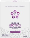 MentaBiotics ® Advant Brain Nutrition Prebiotic, Probiotic, dan Phytopotik, Raspberry Hibiscus, 30 Servis