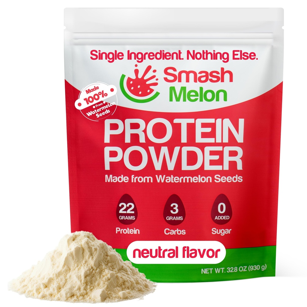 Semangka Protein Protein Semangka Raw - Cold- Tertekan, Single- Ingredien Unfedered Protein Pound- Shake atau Bake dengan itu