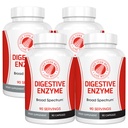 Suplemen Digetical Enzyme Silver Fern Brand - 4 Botol - Potensi Tinggi, Multi Enzyme