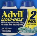 Advil Liquigels, 200 Miligram, 240 Count 200mg
