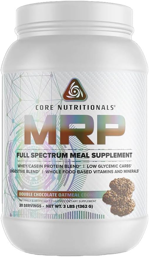 Core Nutronionals Platinum MRP Full Spectrum Meal Replacement (Double Chocolate Oatmeal Cookie)