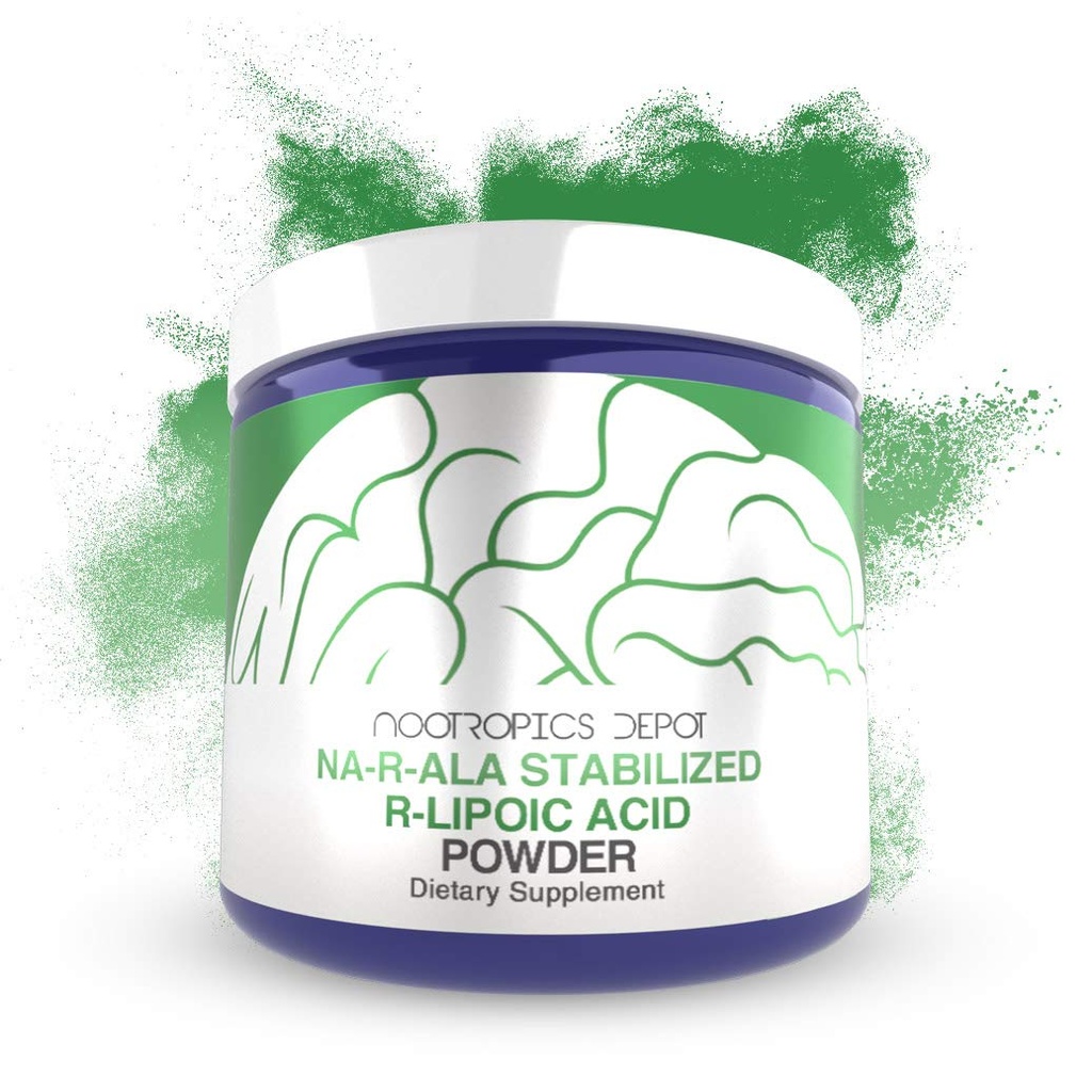 NA- RALA Stabilized R-Lipoic Acid Powder 30 Grams 12.4; Mendukung Mitokondrial Activity 126; Memproses Metabolisme Sehat