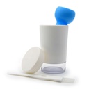 EQUADOSE Pill Crusher for Dewasa, Senior & Pets, Pug Tablet Grinder Pulverizer untuk Feeding Tubes, Pet Meds, Easy Swallowing, Fine Powder Crusher for Medications, Traveler-Friendly and Easy to Use