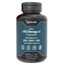 Ugallis Ultimate RTG Omega 3 Fish Oil 1800mg dari Wild New Zealand Tuna - Full Spectrum Omega3s EPA, DHA & DPA - Sumpable Sourced, Non- GMO, Gluten Free - 90 Softgeels