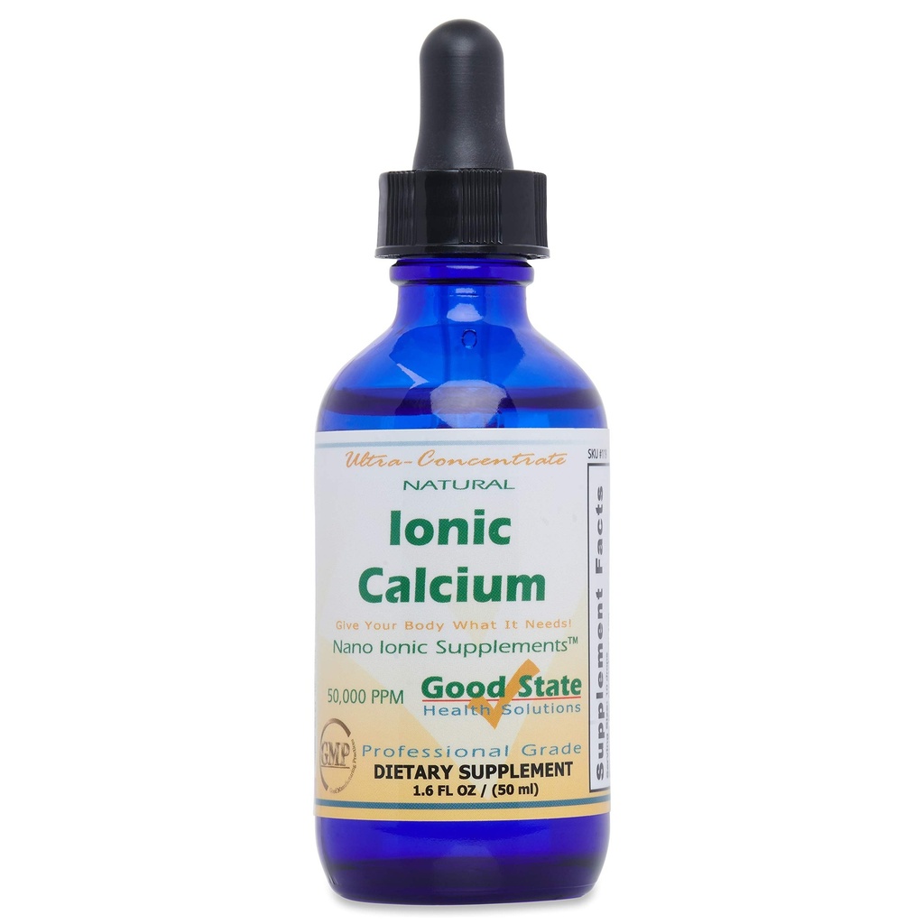Negara yang baik 124; Natural Ionic Calcium 124; Liquid Konsentrat 124; Nano Sized Mineral Technology 124; Social Grade Dietary Supplemen 124; Pendukung Healthy Bones, Tendons & Ligaments 124; 1.6 Fl Oz Bottle (50 mL)