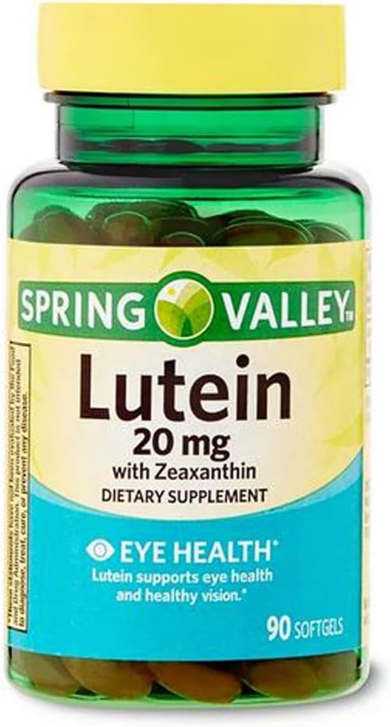 Lutein dengan Suplemen Diet, 20 mg, 90 Cacah