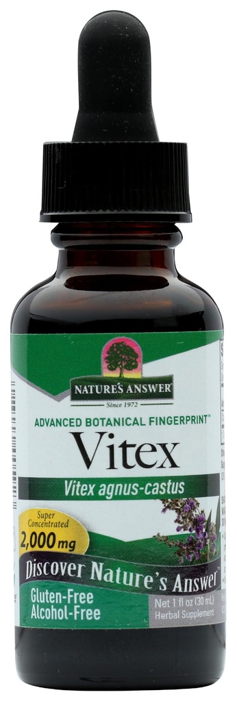 Nature 's Respons Alcohol- Free Vitex Berry, 1 - Fluid Ounce 124; Promores Hormonal Saldo 124; Ovulasi Dukung 124; Menopasal Dukungan