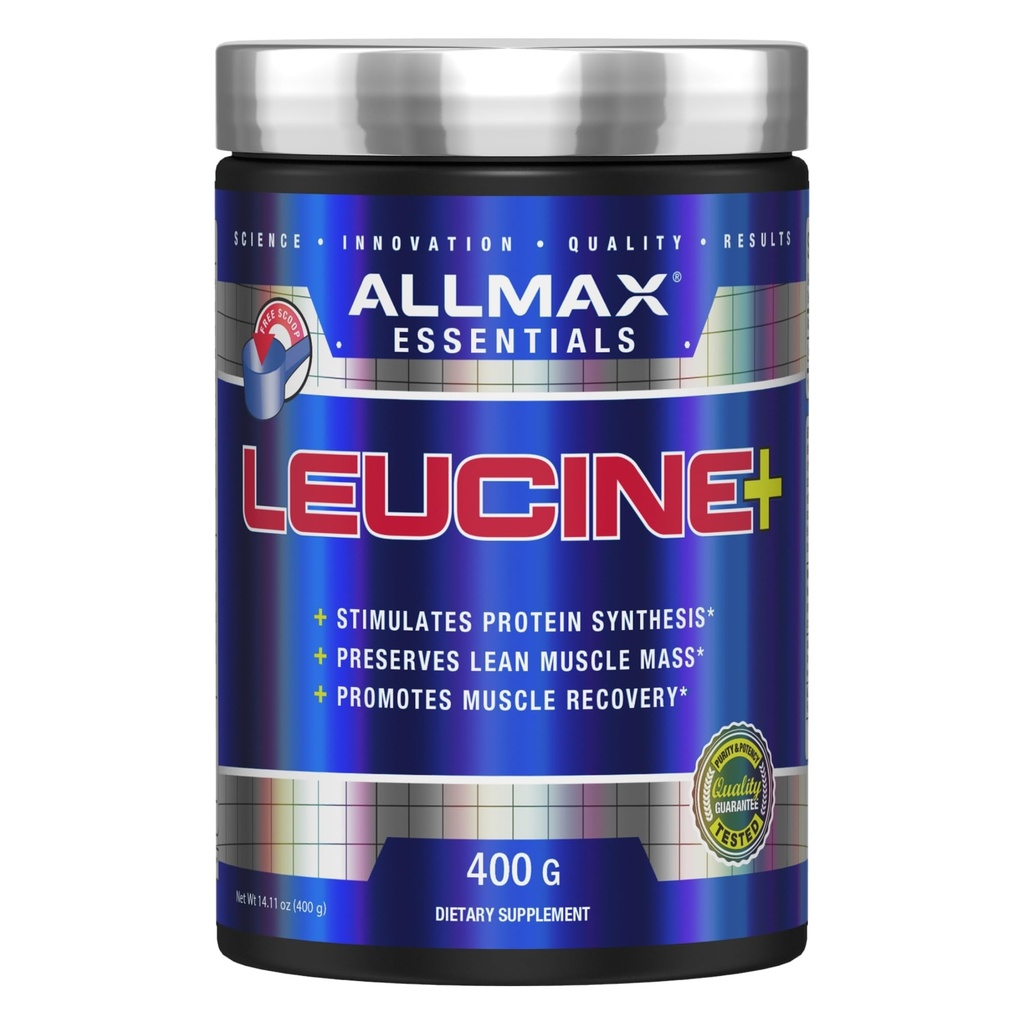 LLMAX Nutrection Leucine 5.000 mg, 14.1 oz (400 g)