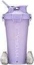 Hydra Cup DualShaker Pro 32 oz Shaker Bottle for Protein Shakes, Shaker Cup w / Handle & Ball BlenderWhicks, Dual Mixing Shaker Bottle with Storage, 2 in 1, for Travel To Go, BPA Free (Purple)